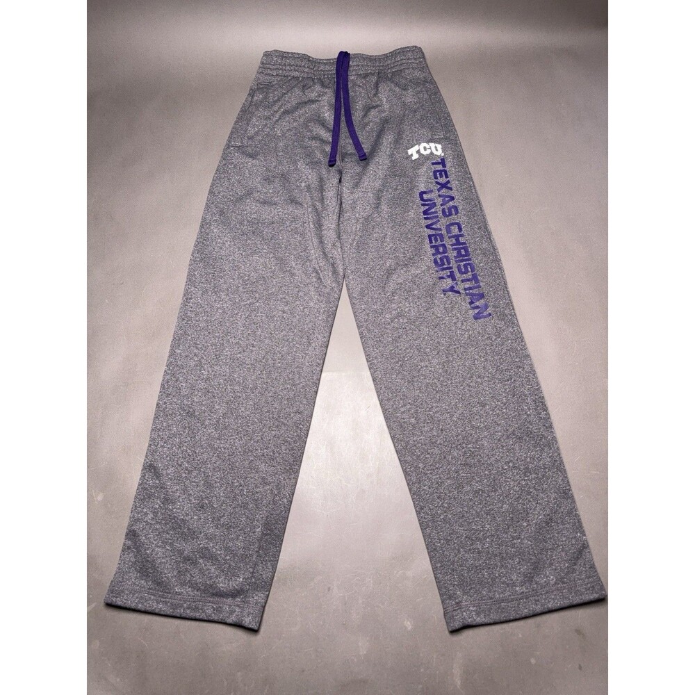 Knights Apparel TCU Texas Christian University Gray Heather Medium Sweatpants